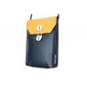 Passport bag(V) Muddy Yellow and Dark Blue sling bag shoulder bag travel bag