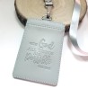 Card Holder(V) Octopus Card Holder for Credit Cards with God all things are possible Grey